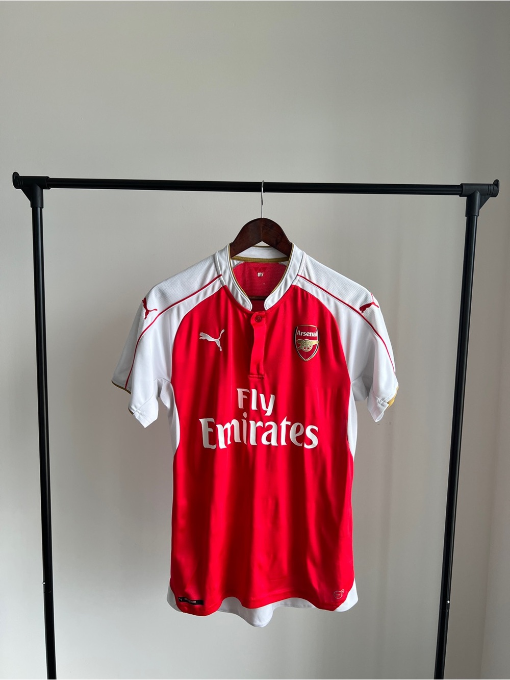 Authentic Puma FC Arsenal 2015/2016 Home Football Shirt Jersey